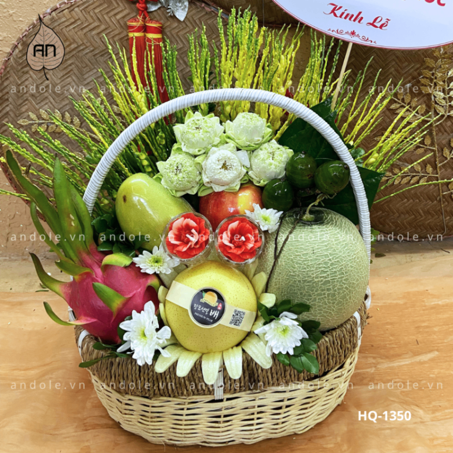 Giỏ Hoa Quả Mẫu 25