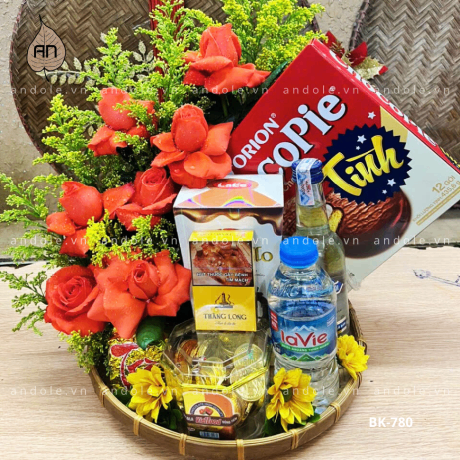 Mâm Bánh kẹo - Mẫu 22