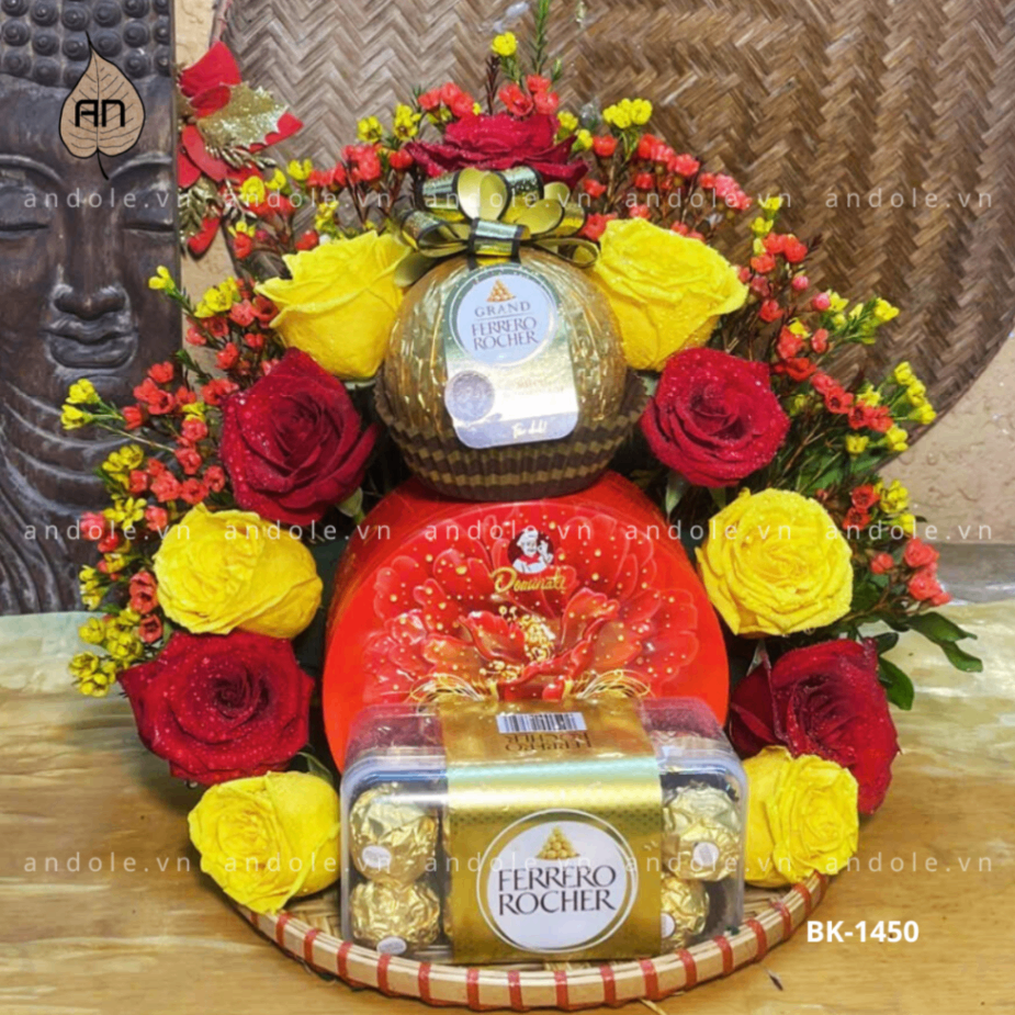 Mâm Bánh kẹo - Mẫu 21