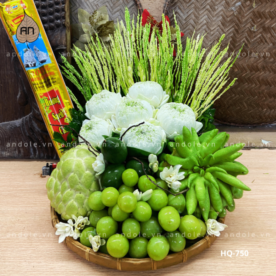 Mẹt Hoa Quả Size 25cm - Mẫu 114