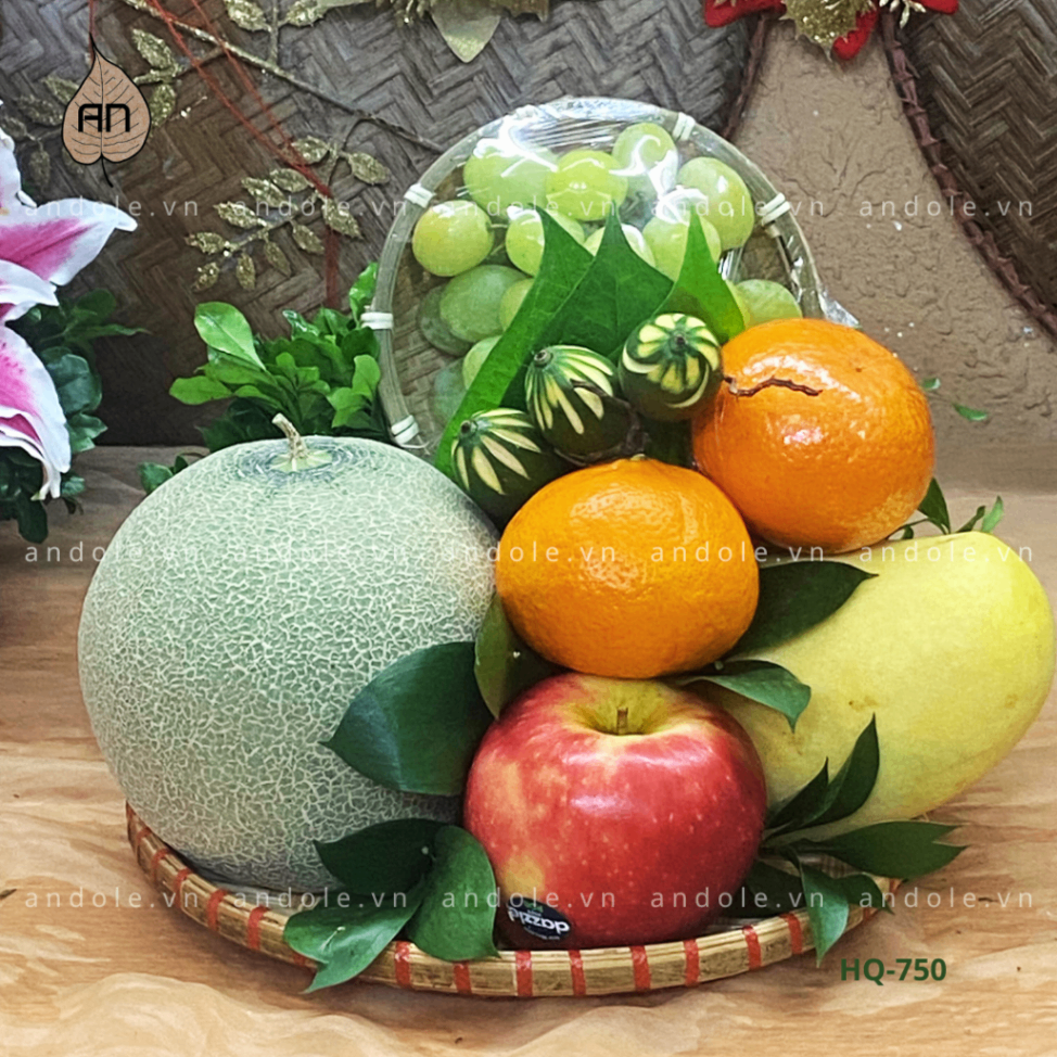Mẹt Hoa Quả Size 25cm - Mẫu 106