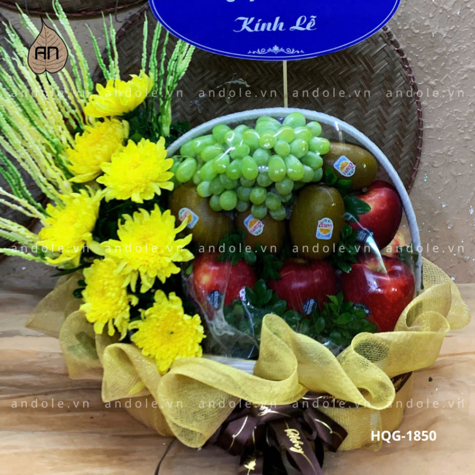 Giỏ Hoa Quả Mẫu 37