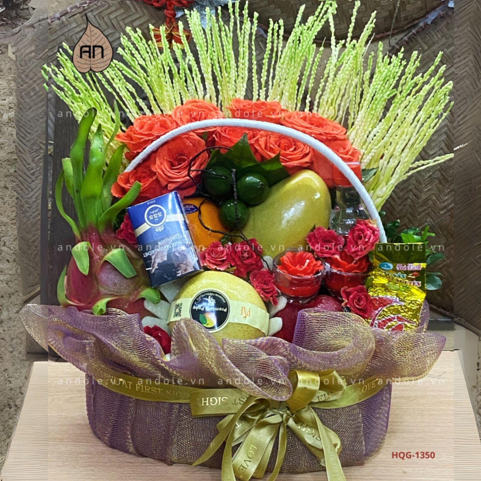 Giỏ Hoa Quả Mẫu 38