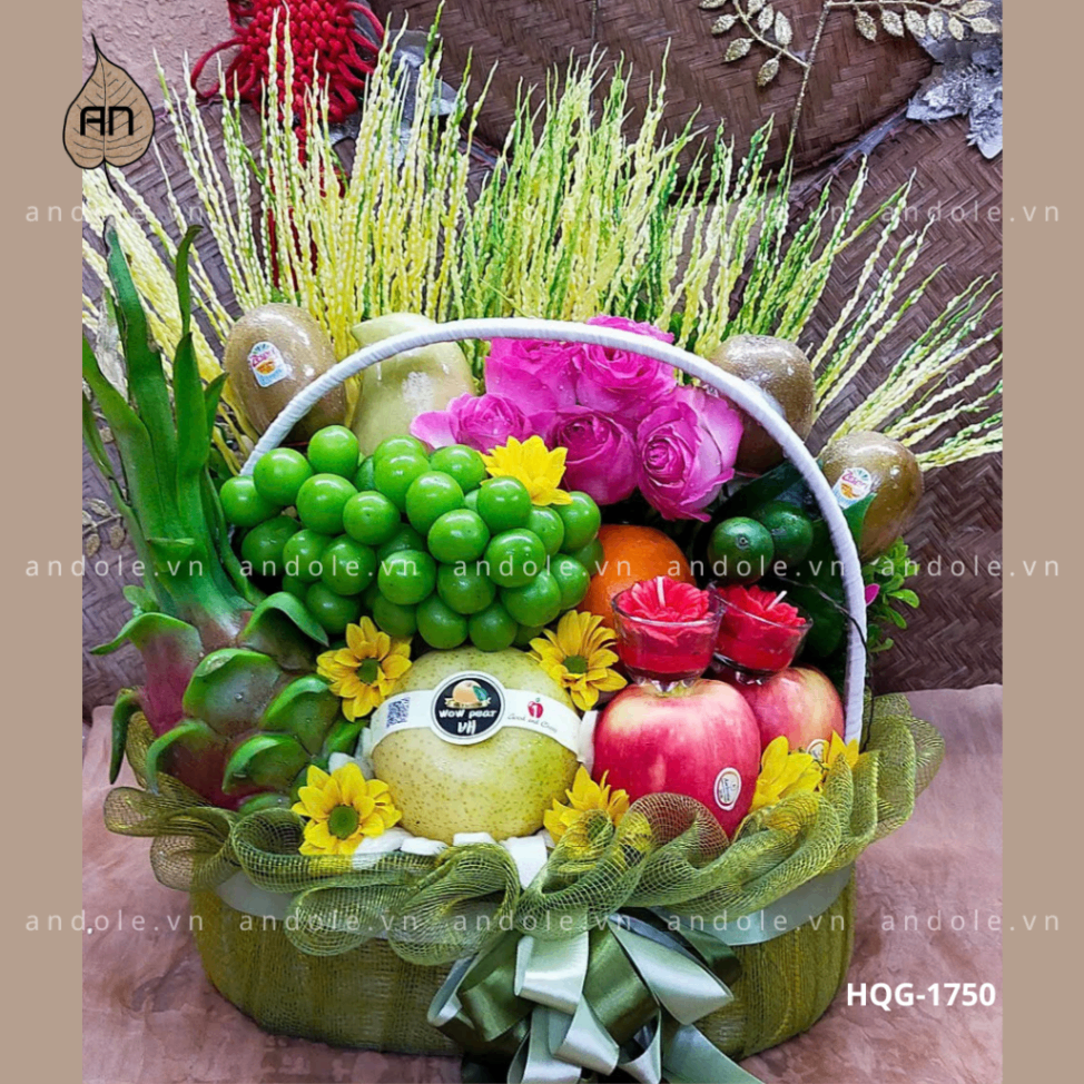 Giỏ Hoa Quả Mẫu 39
