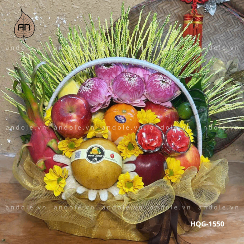 Giỏ Hoa Quả Mẫu 40