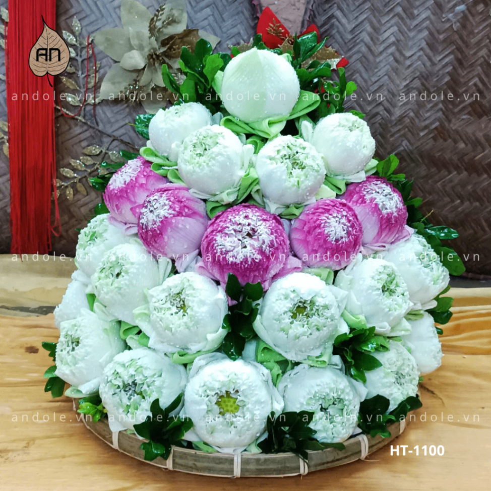 Mẹt Hoa Trầu Size 35cm Mẫu 2