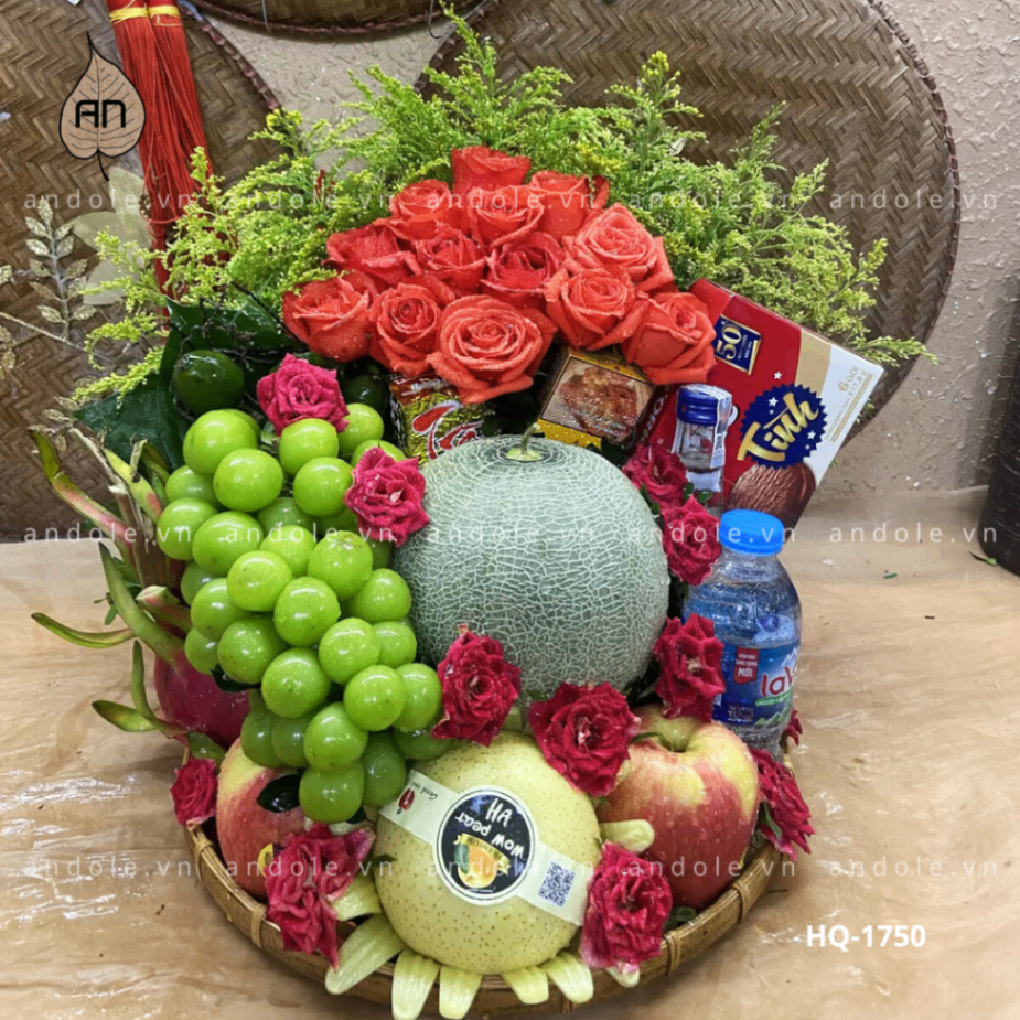 Mẹt Hoa Quả Size 30cm - Mẫu 22