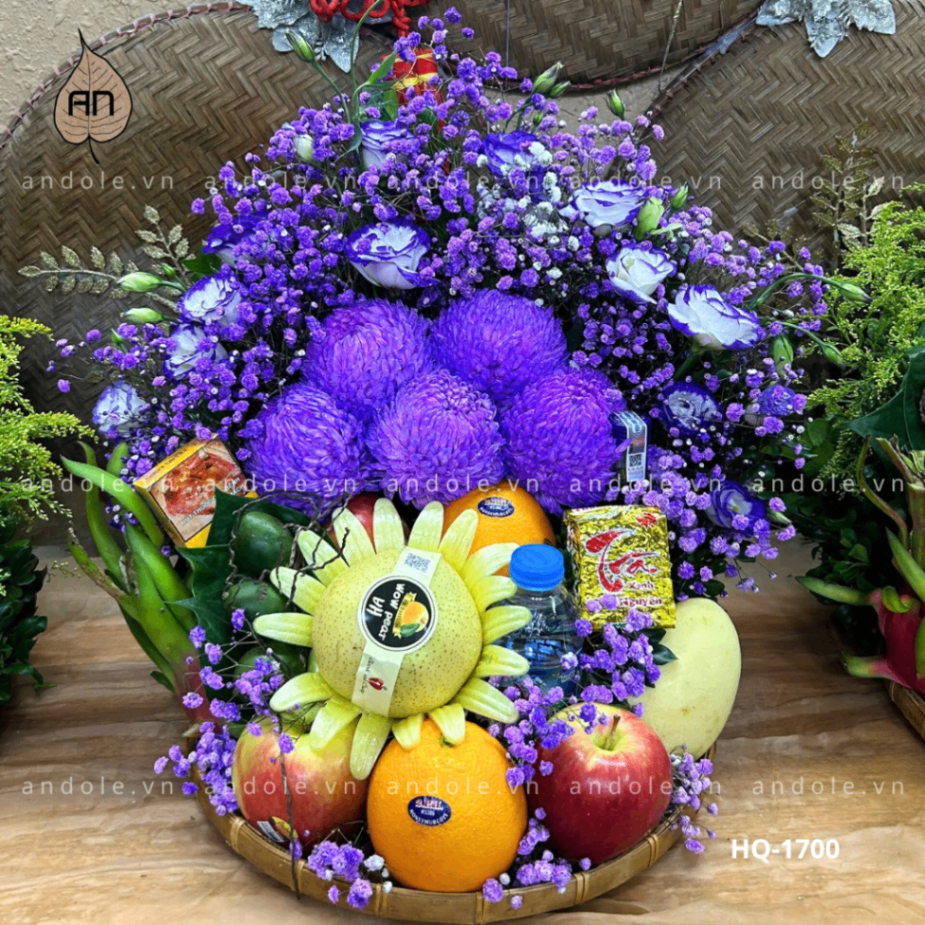 Mẹt Hoa Quả Size 30cm - Mẫu 19