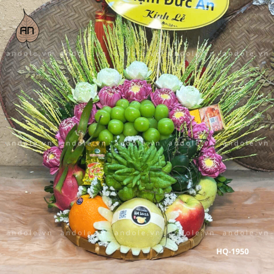 Mẹt Hoa Quả Size 30cm - Mẫu 15