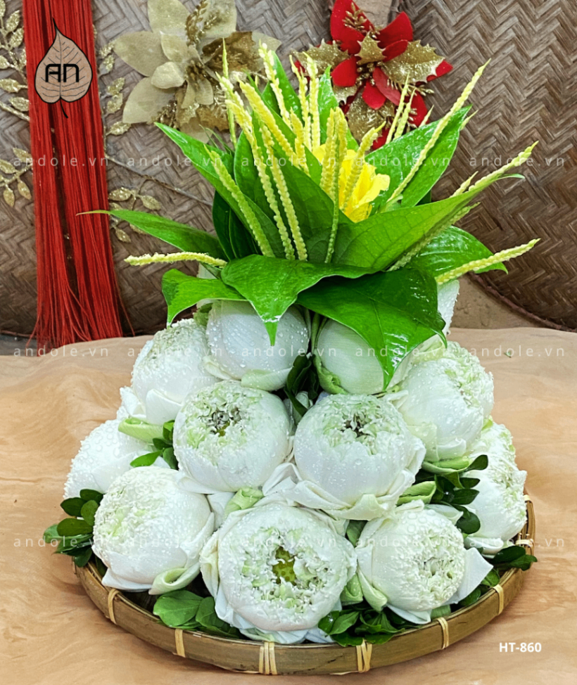 Mẹt Hoa Trầu Size 30cm Mẫu 19