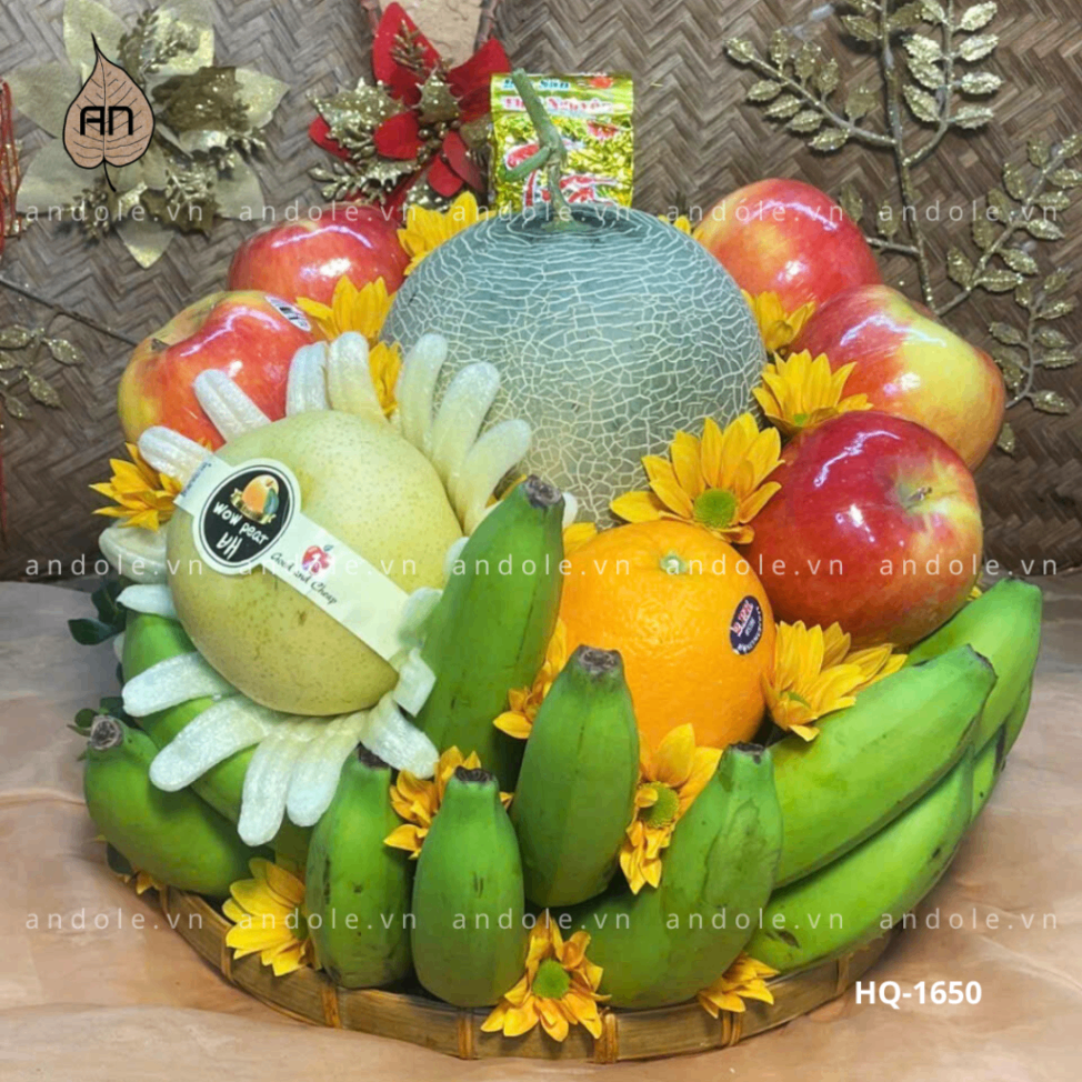 Mẹt Hoa Quả Size 30cm - Mẫu 24