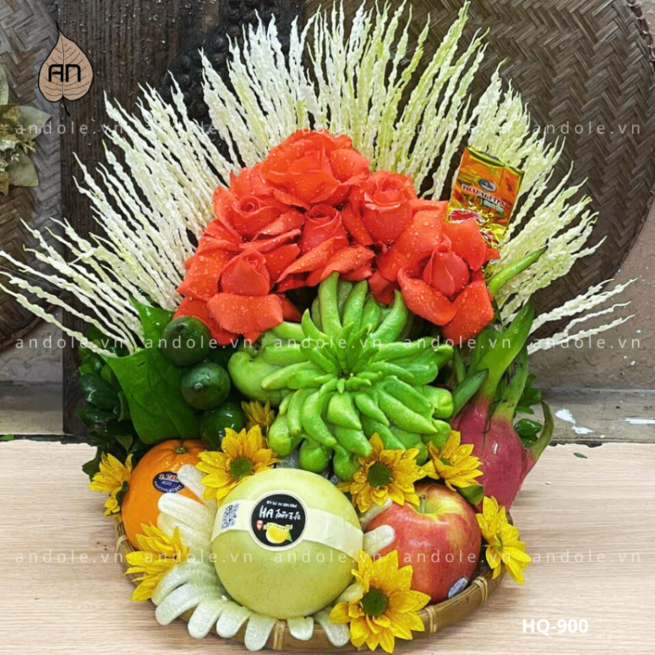 Mẹt Hoa Quả Size 30cm - Mẫu 29