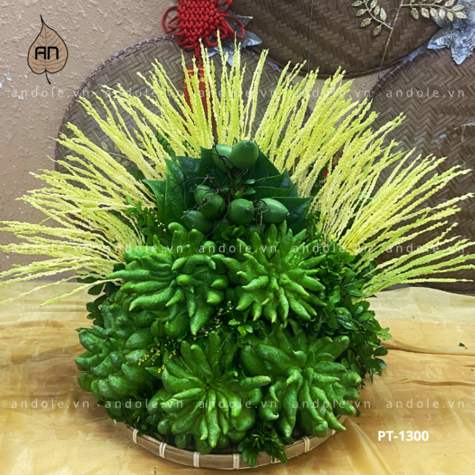 Mẹt 5 Phật Thủ Size 35cm - Mẫu 12