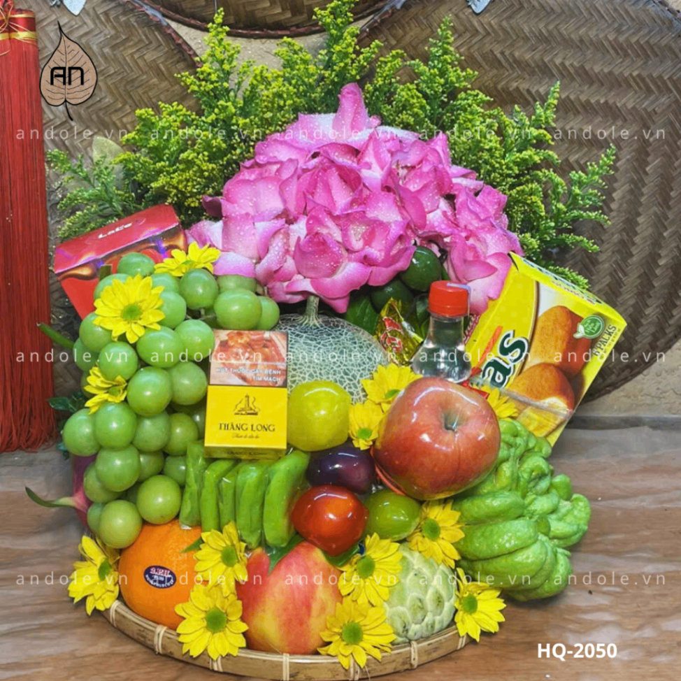 Mâm Hoa Quả Size 35cm - Mẫu 40