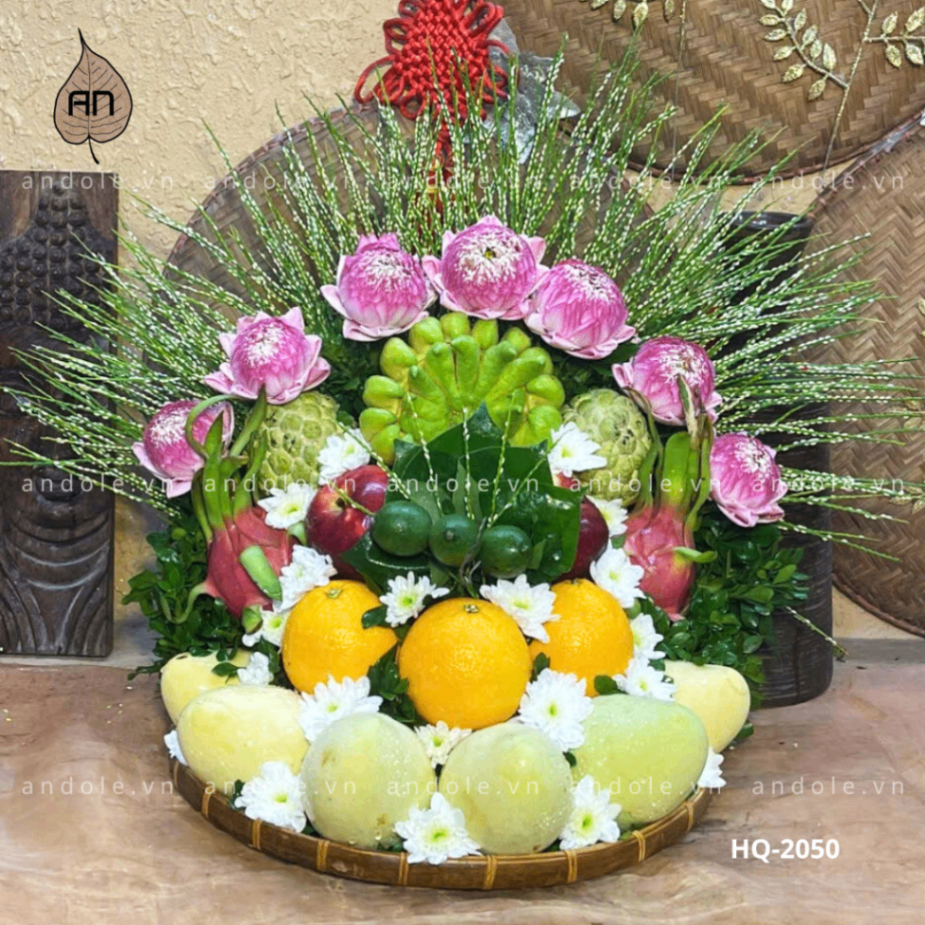 Mâm Hoa Quả Size 40cm - Mẫu 11
