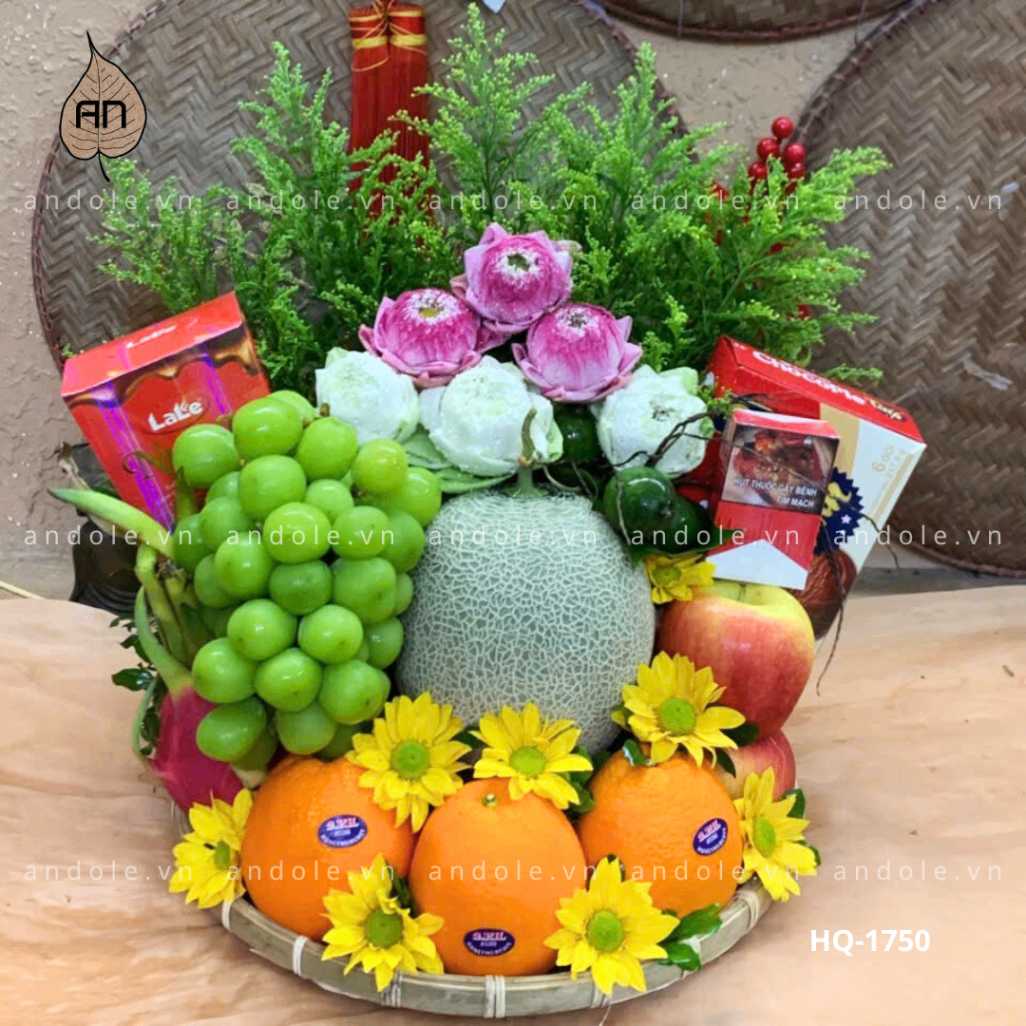 Mâm Hoa Quả Size 35cm - Mẫu 36