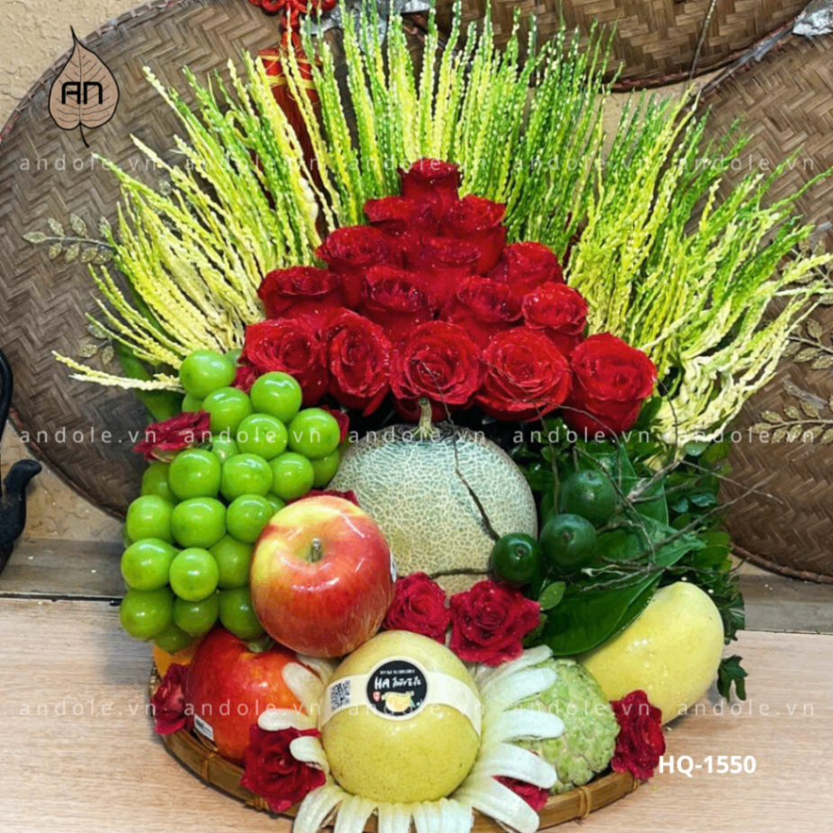 Mâm Hoa Quả Size 35cm - Mẫu 31