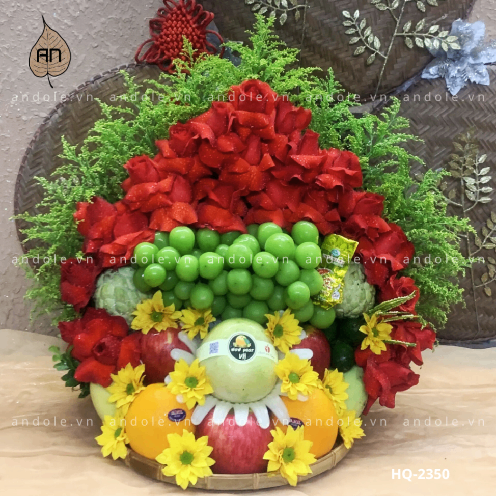 Mâm Hoa Quả Size 35cm - Mẫu 39