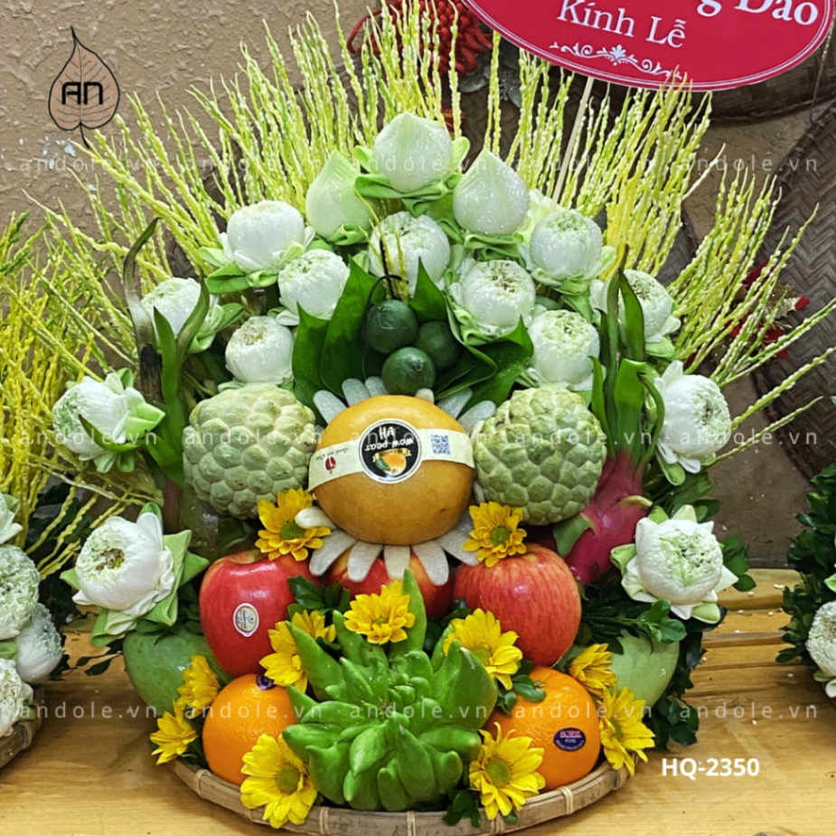 Mâm Hoa Quả Size 40cm - Mẫu 16