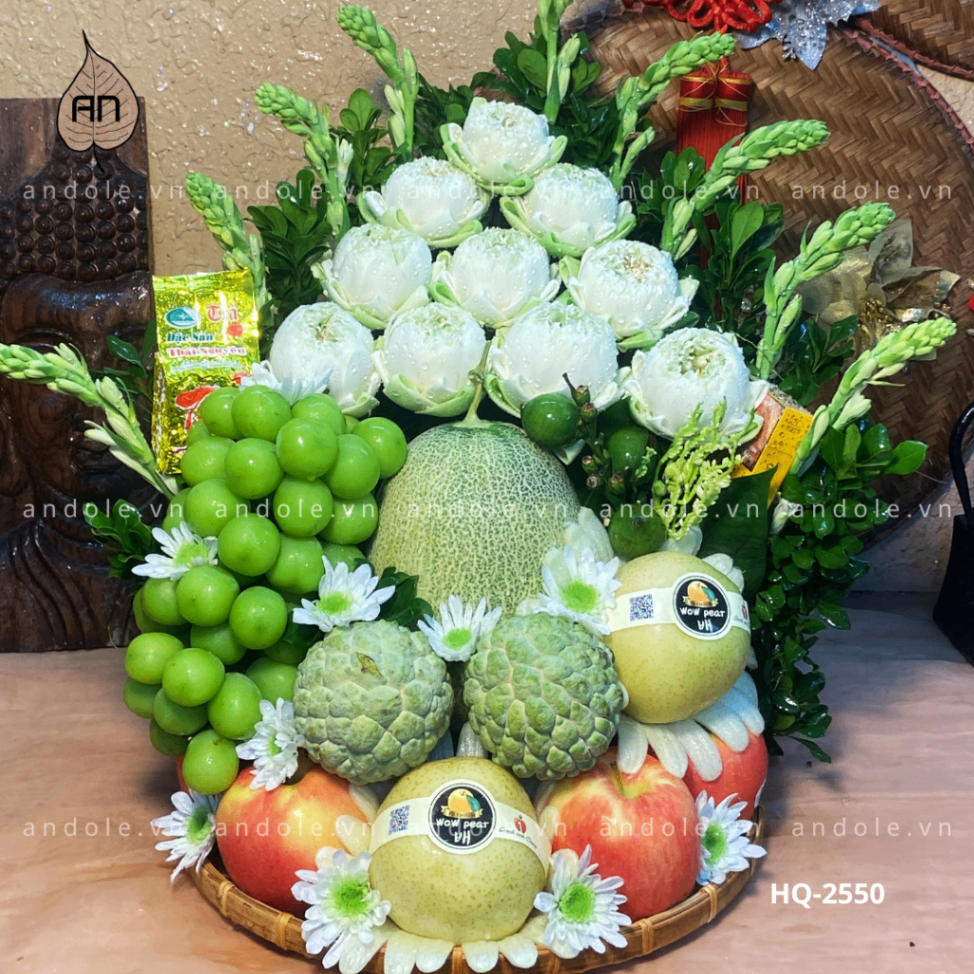 Mâm Hoa Quả Size 40cm - Mẫu 15