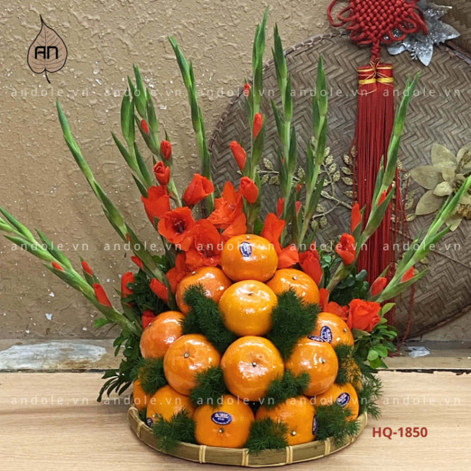 Mâm Hoa Quả Size 35cm - Mẫu 30
