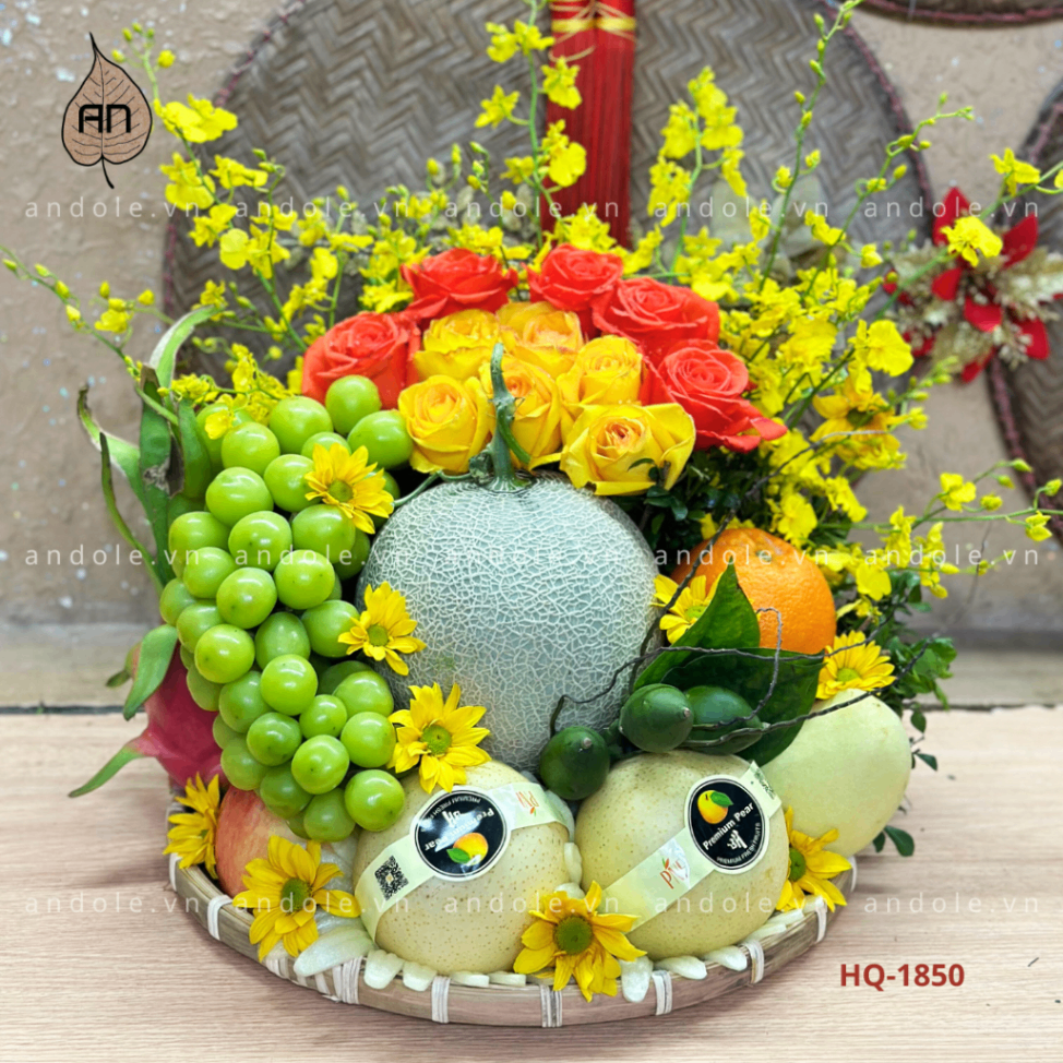 Mâm Hoa Quả Size 35cm - Mẫu 29