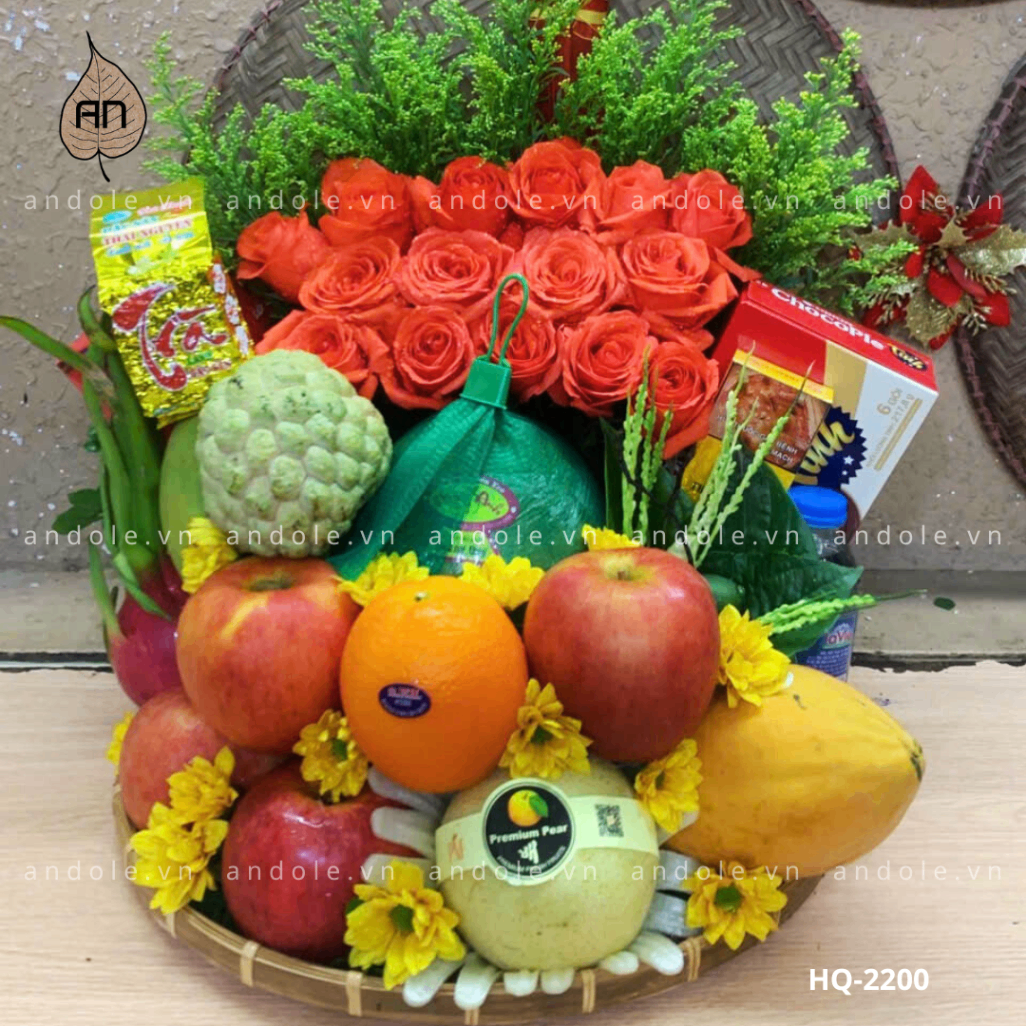 Mâm Hoa Quả Size 35cm - Mẫu 41