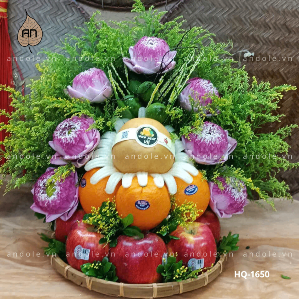 Mẹt Hoa Quả Size 30cm - Mẫu 31