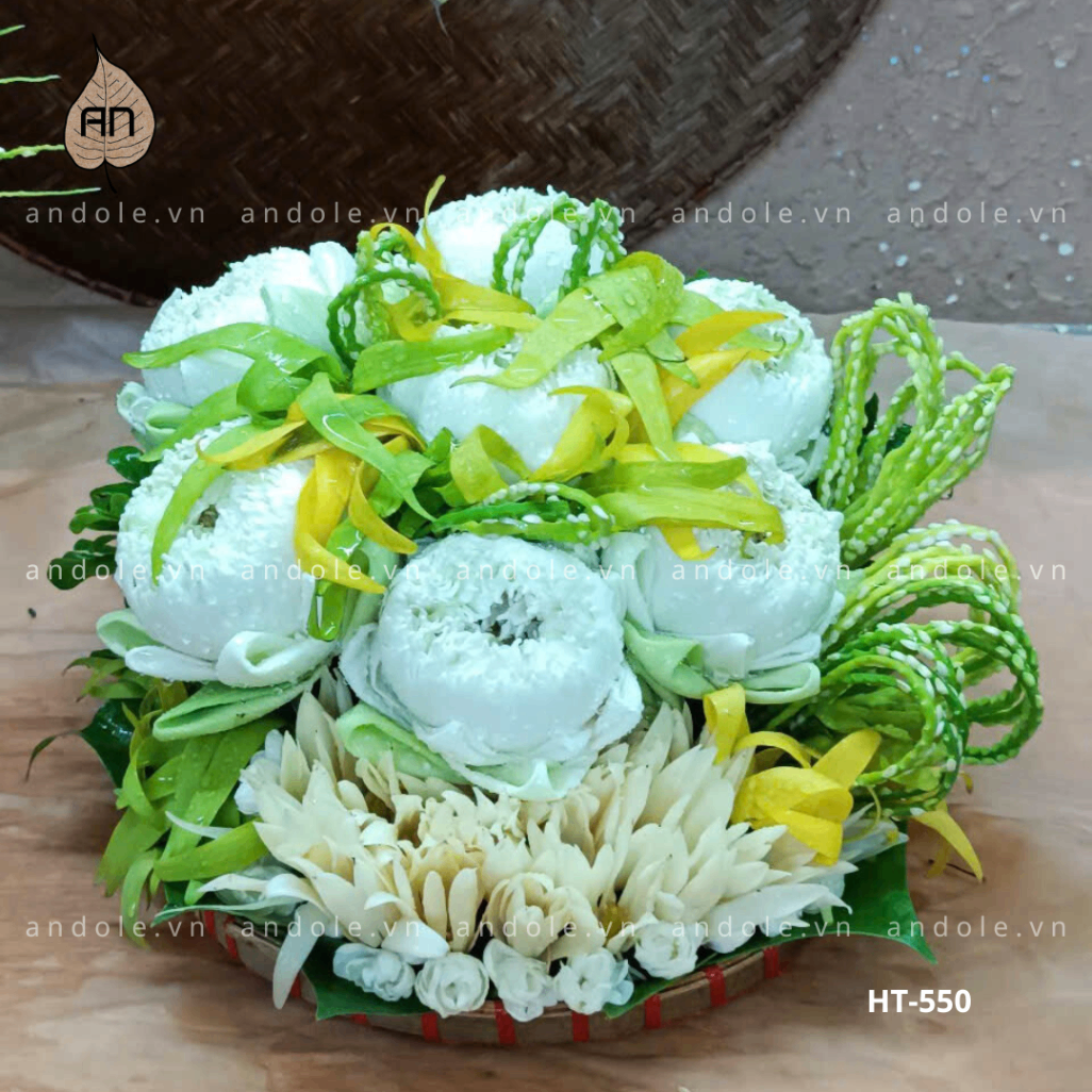 Mẹt Hoa Trầu Size 25cm Mẫu 68