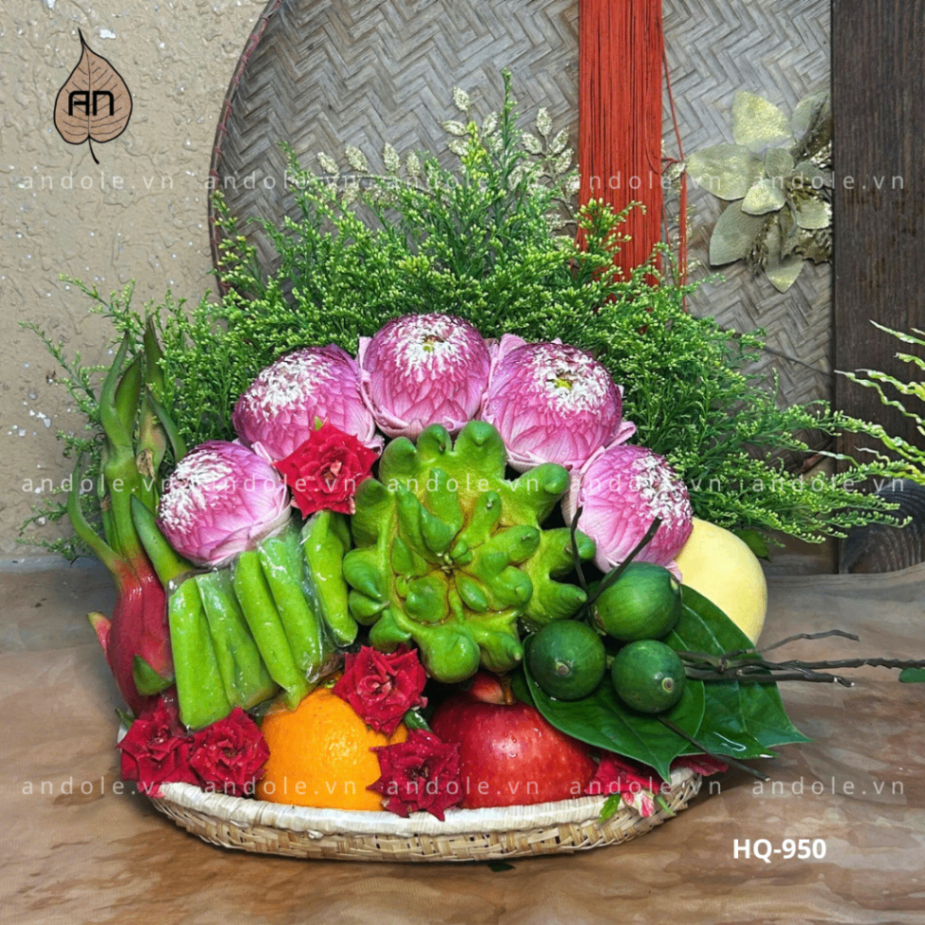 Mẹt Hoa Quả Size 25cm - Mẫu 124