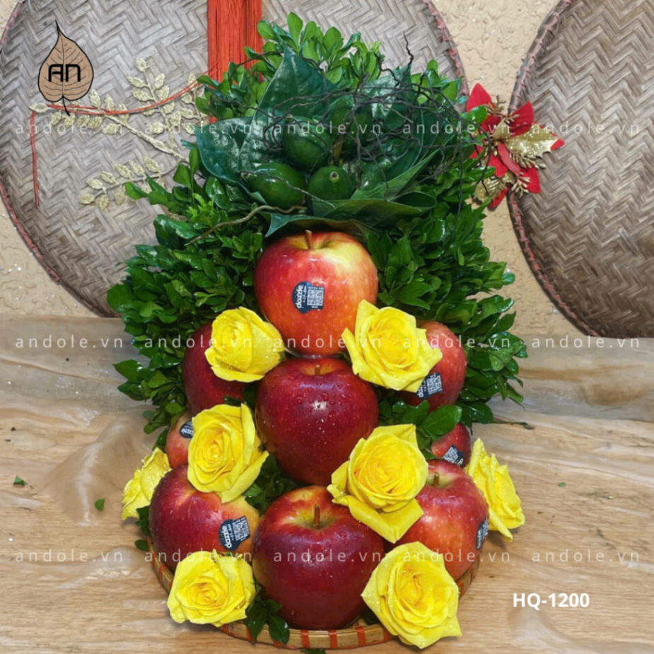 Mẹt Hoa Quả Size 25cm - Mẫu 129