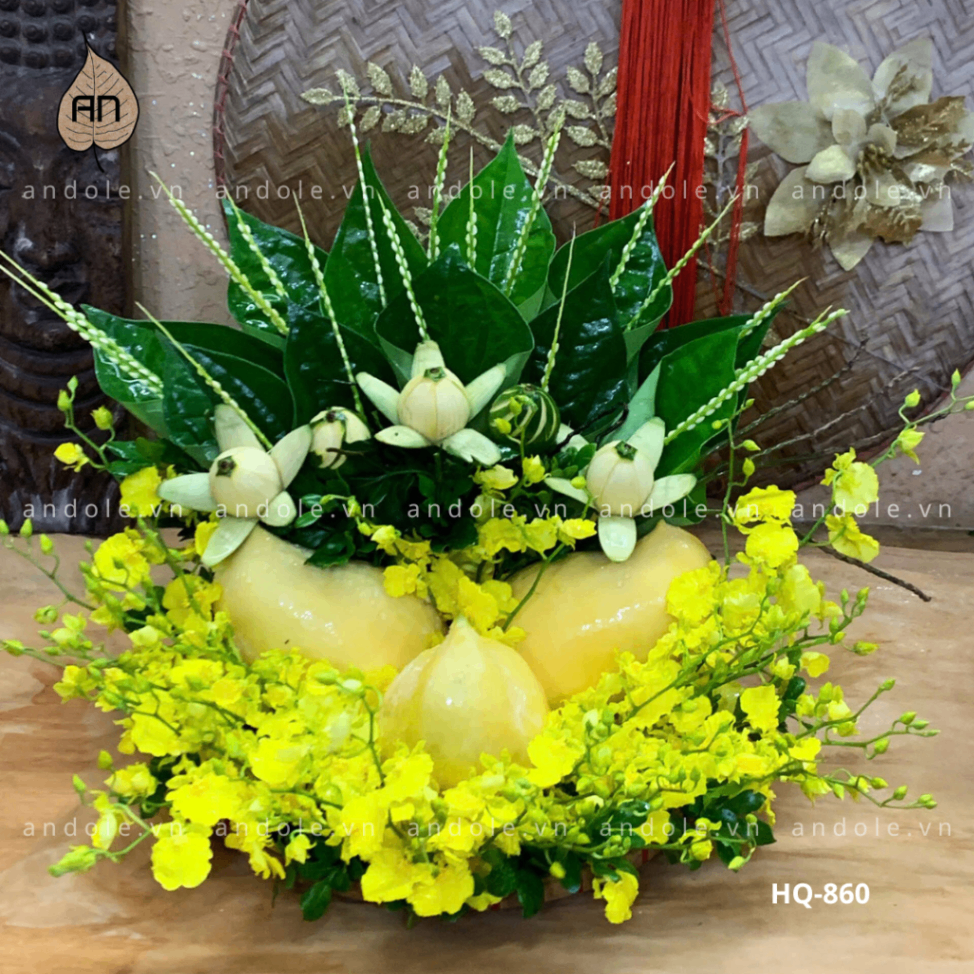 Mẹt Hoa Quả Size 25cm - Mẫu 127