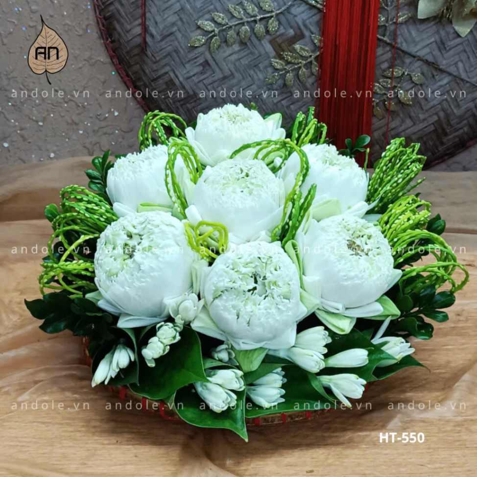 Mẹt Hoa Trầu Size 25cm Mẫu 69