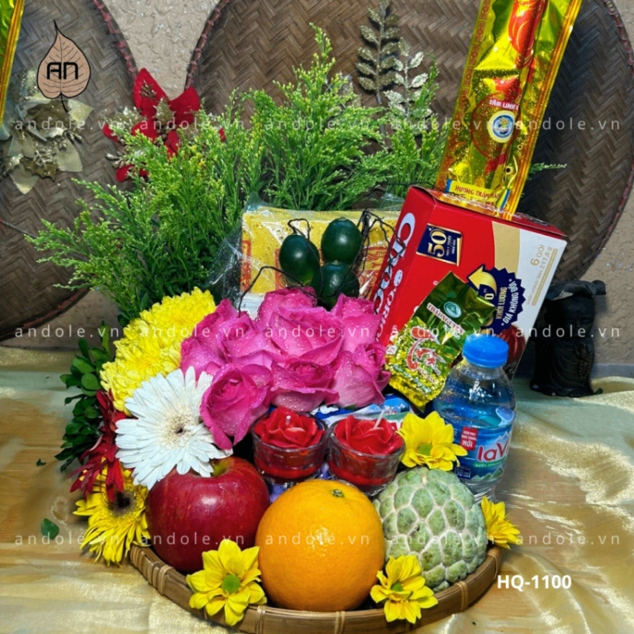 Mẹt Hoa Quả Size 30cm - Mẫu 35