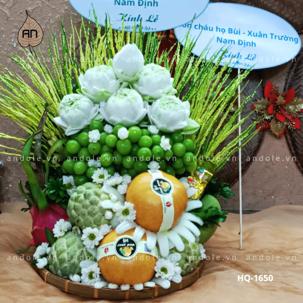 Mẹt Hoa Quả Size 30cm - Mẫu 32