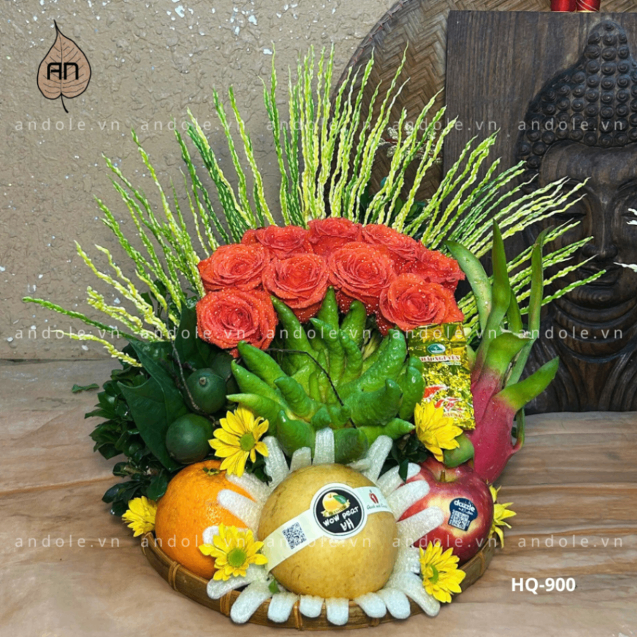 Mẹt Hoa Quả Size 30cm - Mẫu 41