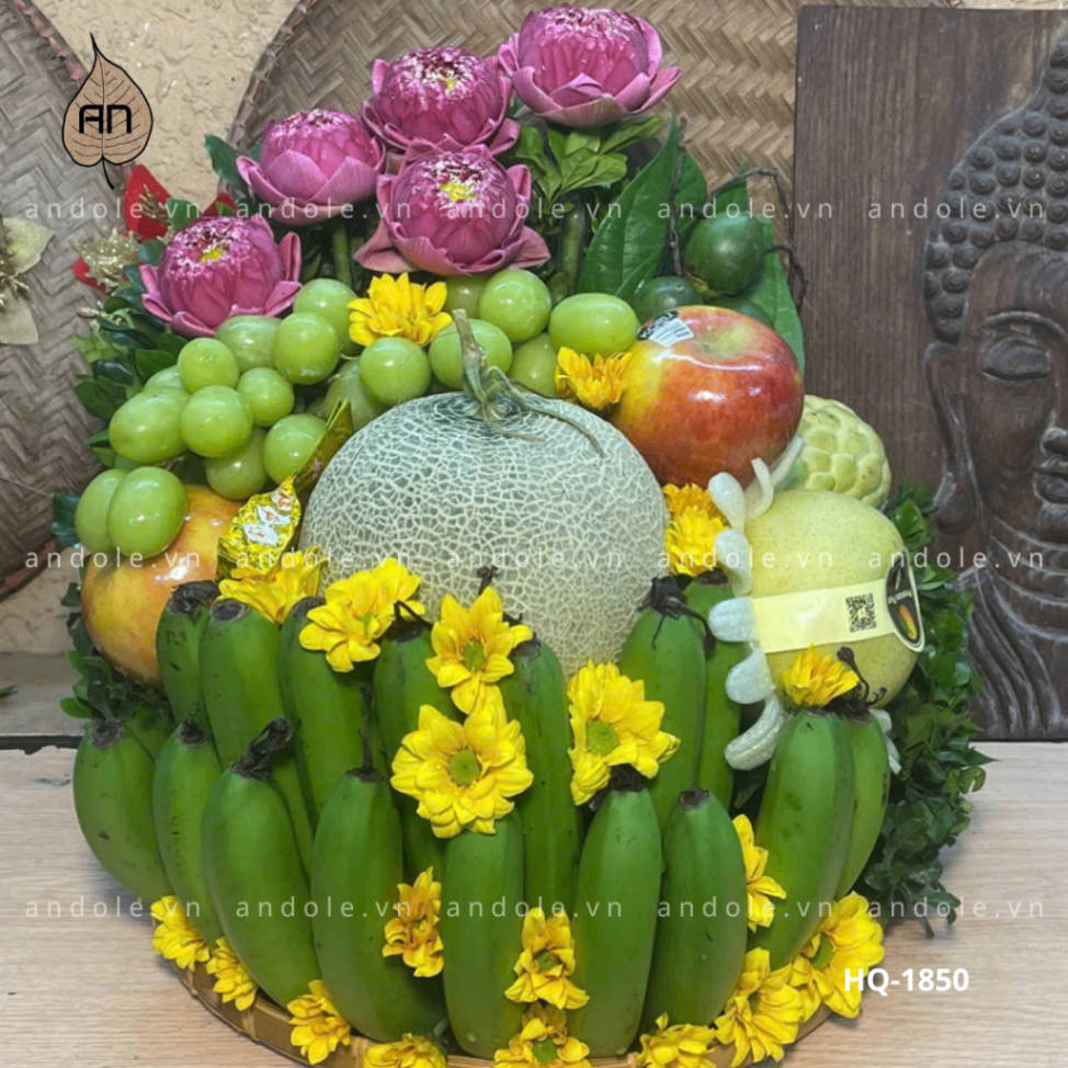 Mẹt Hoa Quả Size 30cm - Mẫu 48
