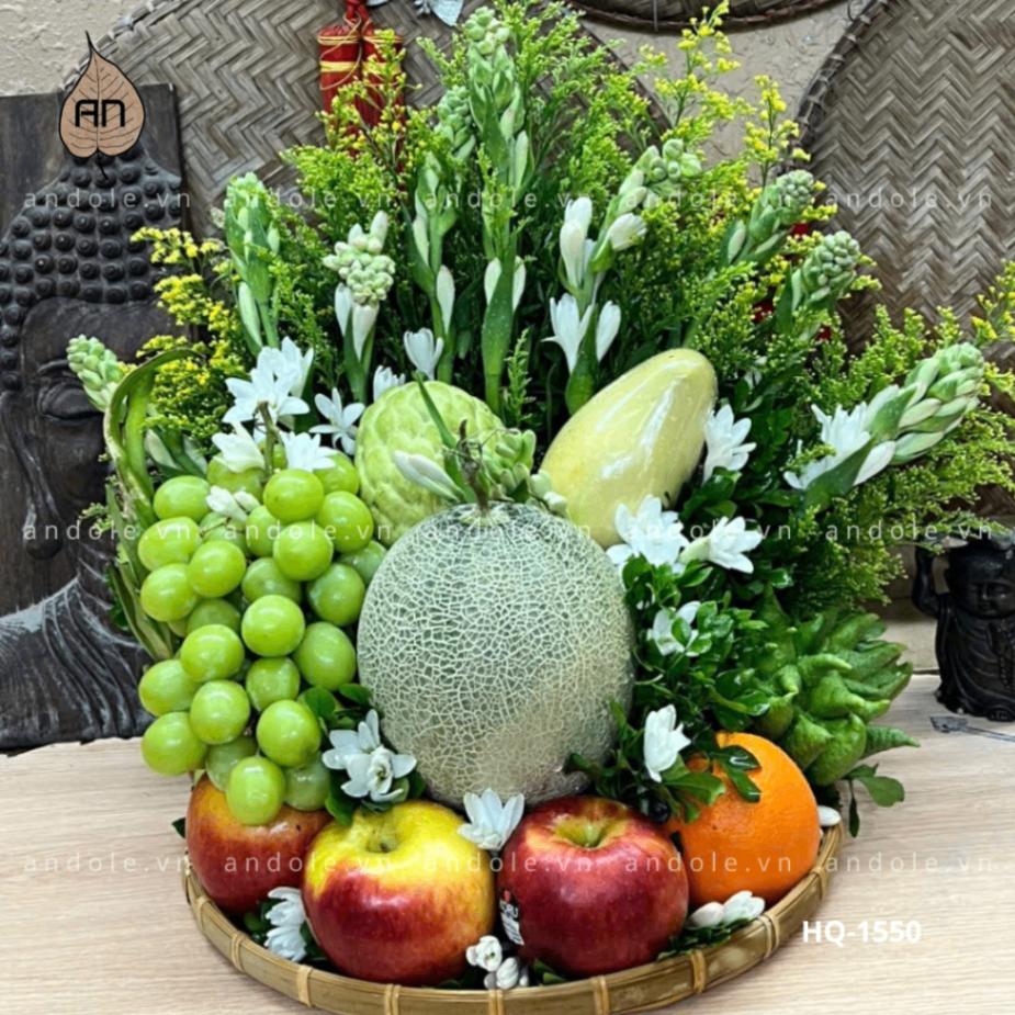 Mẹt Hoa Quả Size 30cm - Mẫu 47