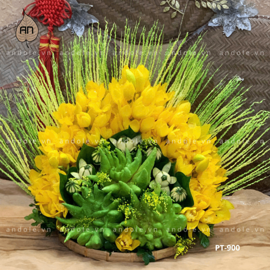 Mẹt 3 Phật Thủ Size 30cm - Mẫu 21