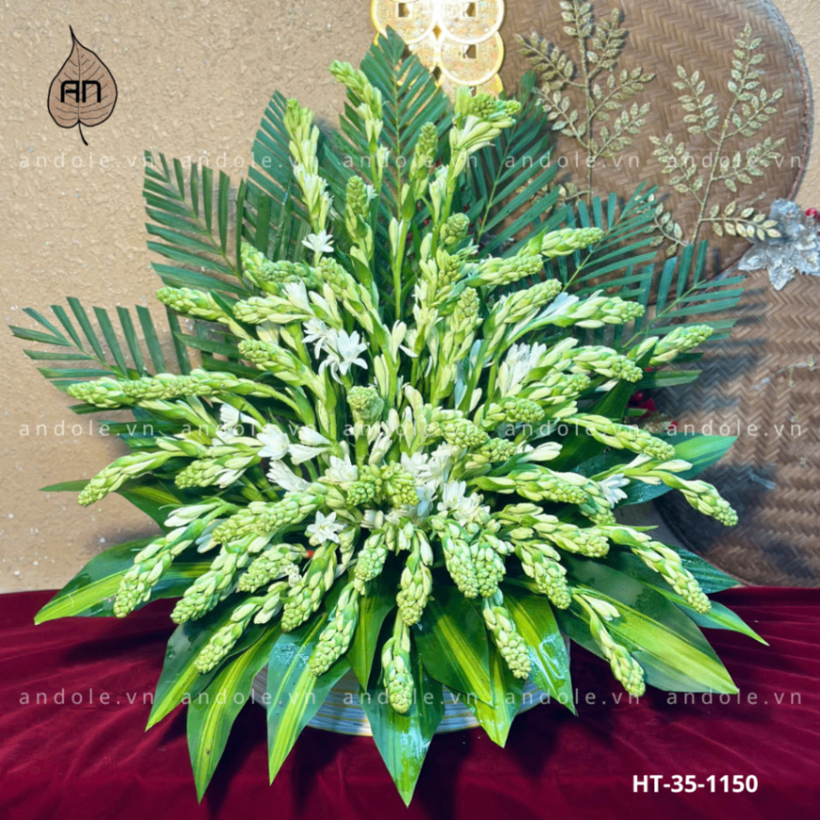 Mẹt Hoa Trầu Size 35cm Mẫu 5