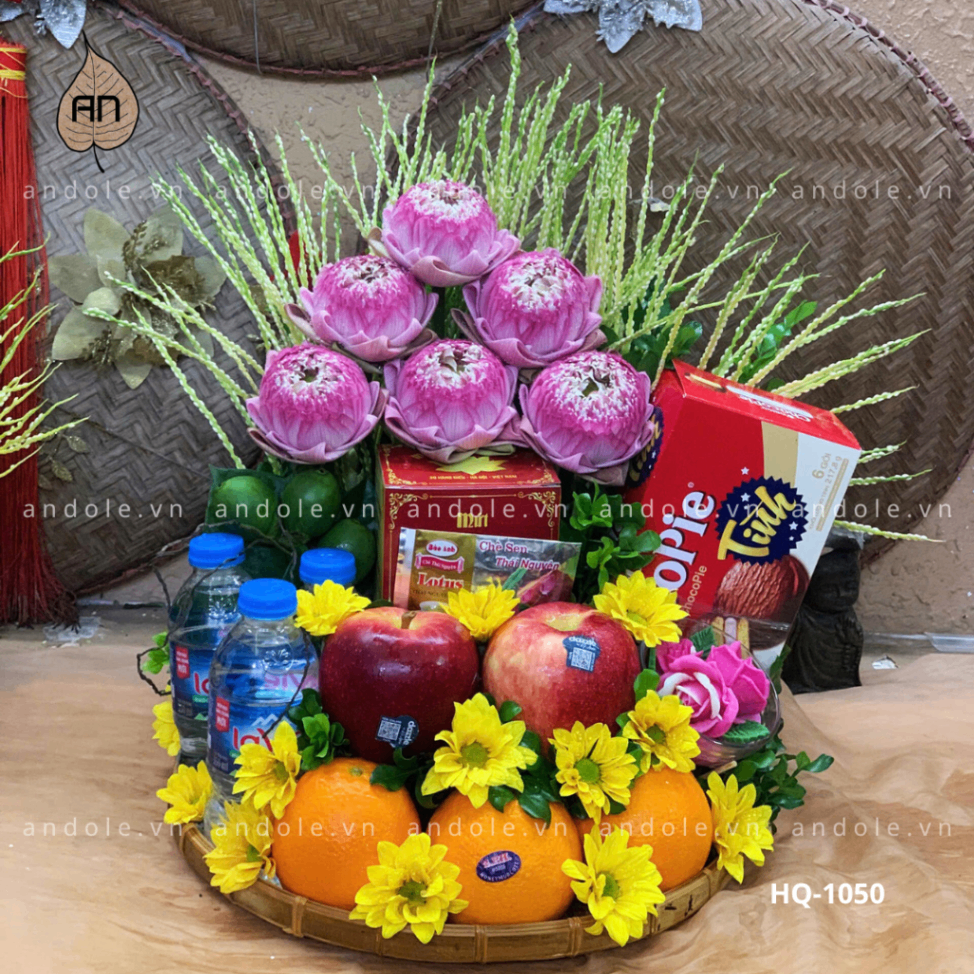 Mẹt Hoa Quả Size 30cm - Mẫu 62