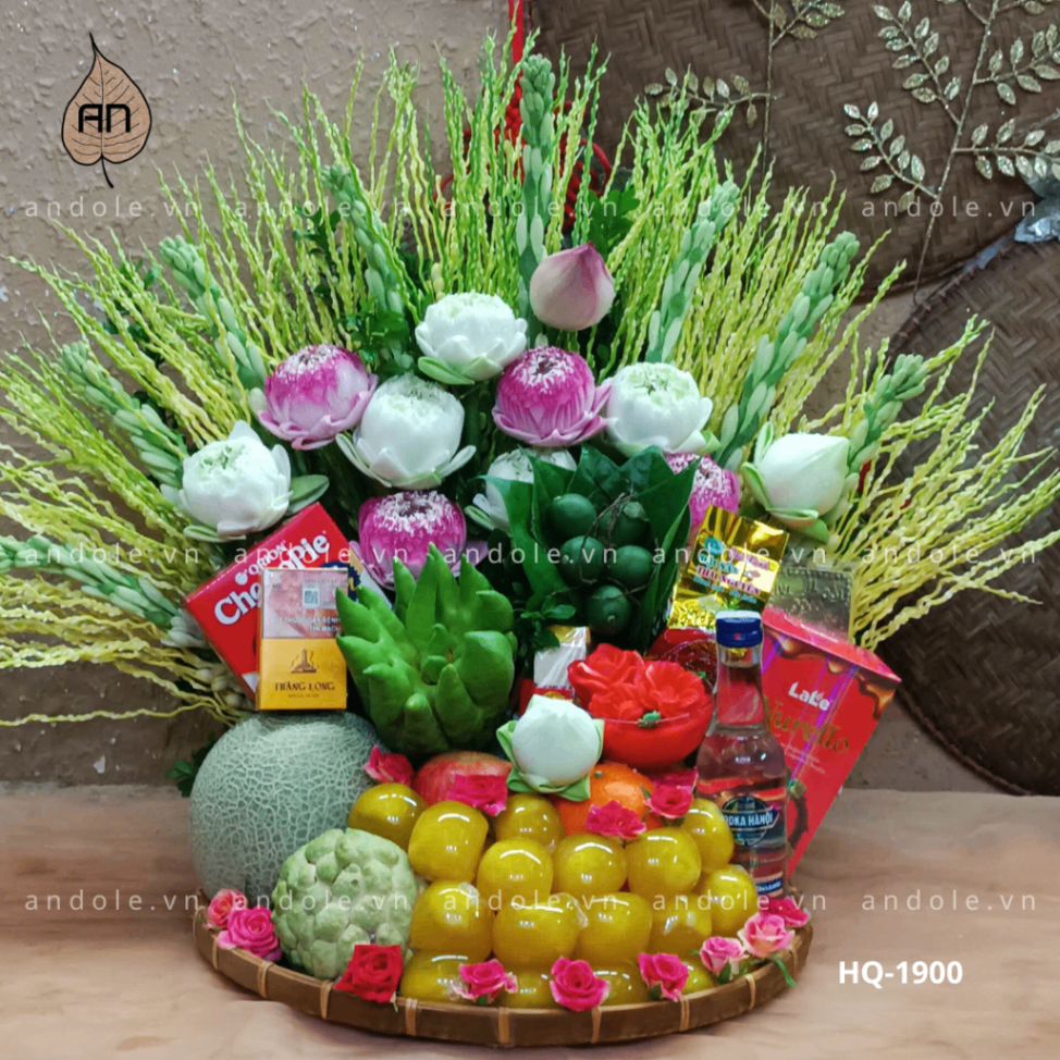 Mâm Hoa Quả Size 35cm - Mẫu 61