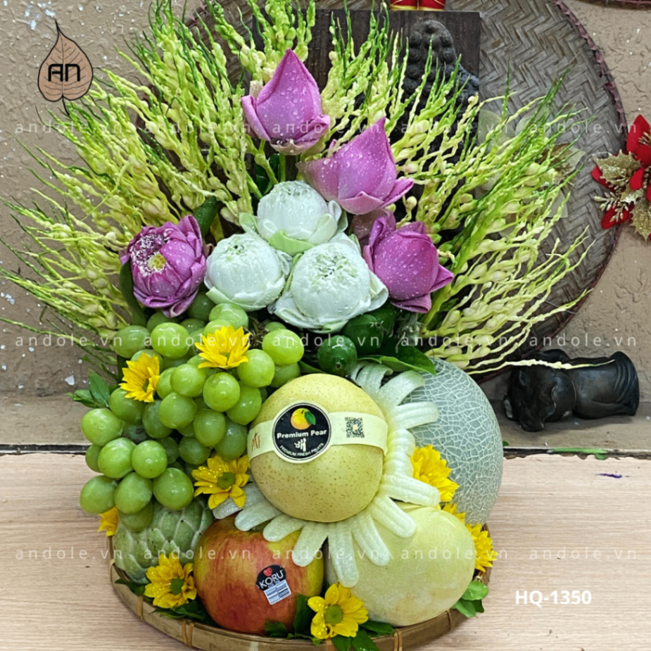 Mẹt Hoa Quả Size 30cm - Mẫu 84