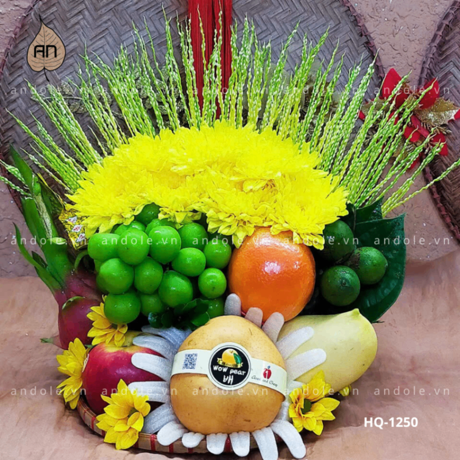 Mẹt Hoa Quả Size 30cm - Mẫu 60