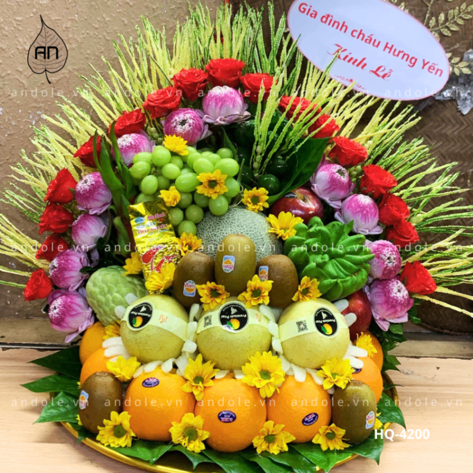 Mẹt Hoa Quả Size 50cm - Mẫu 9