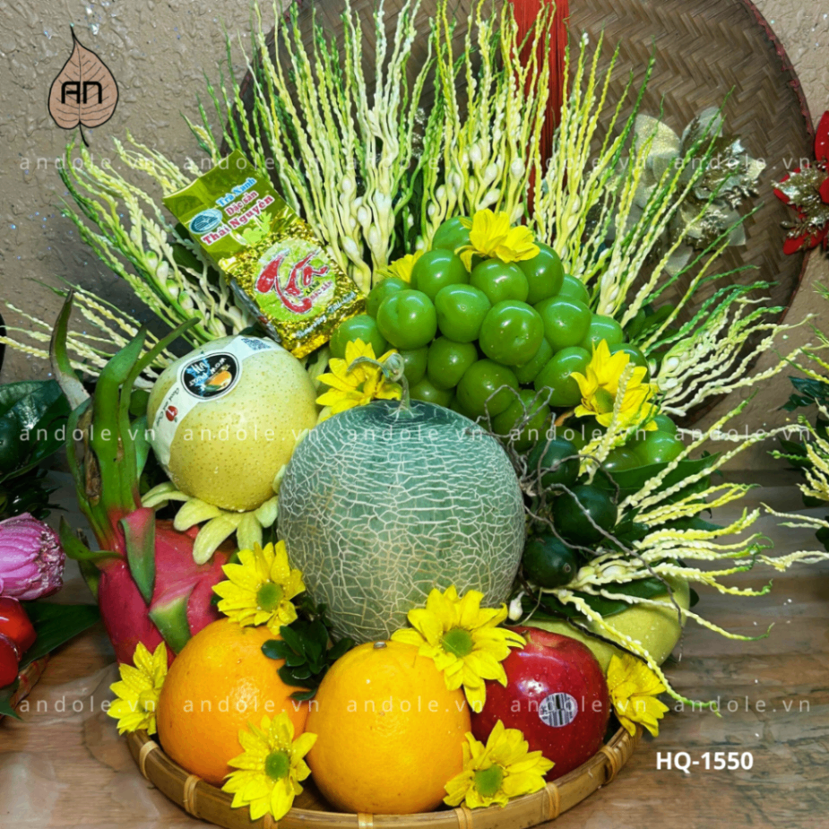 Mẹt Hoa Quả Size 30cm - Mẫu 79