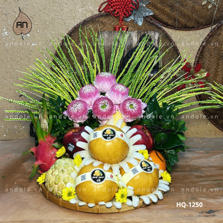 Mẹt Hoa Quả Size 30cm - Mẫu 61