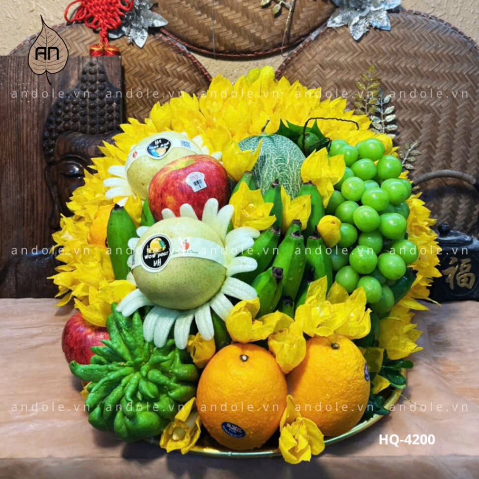 Mâm Hoa Quả Size 40cm - Mẫu 40