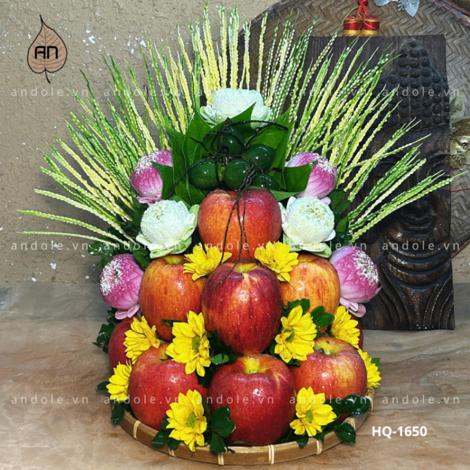 Mâm Hoa Quả Size 30cm - Mẫu 72