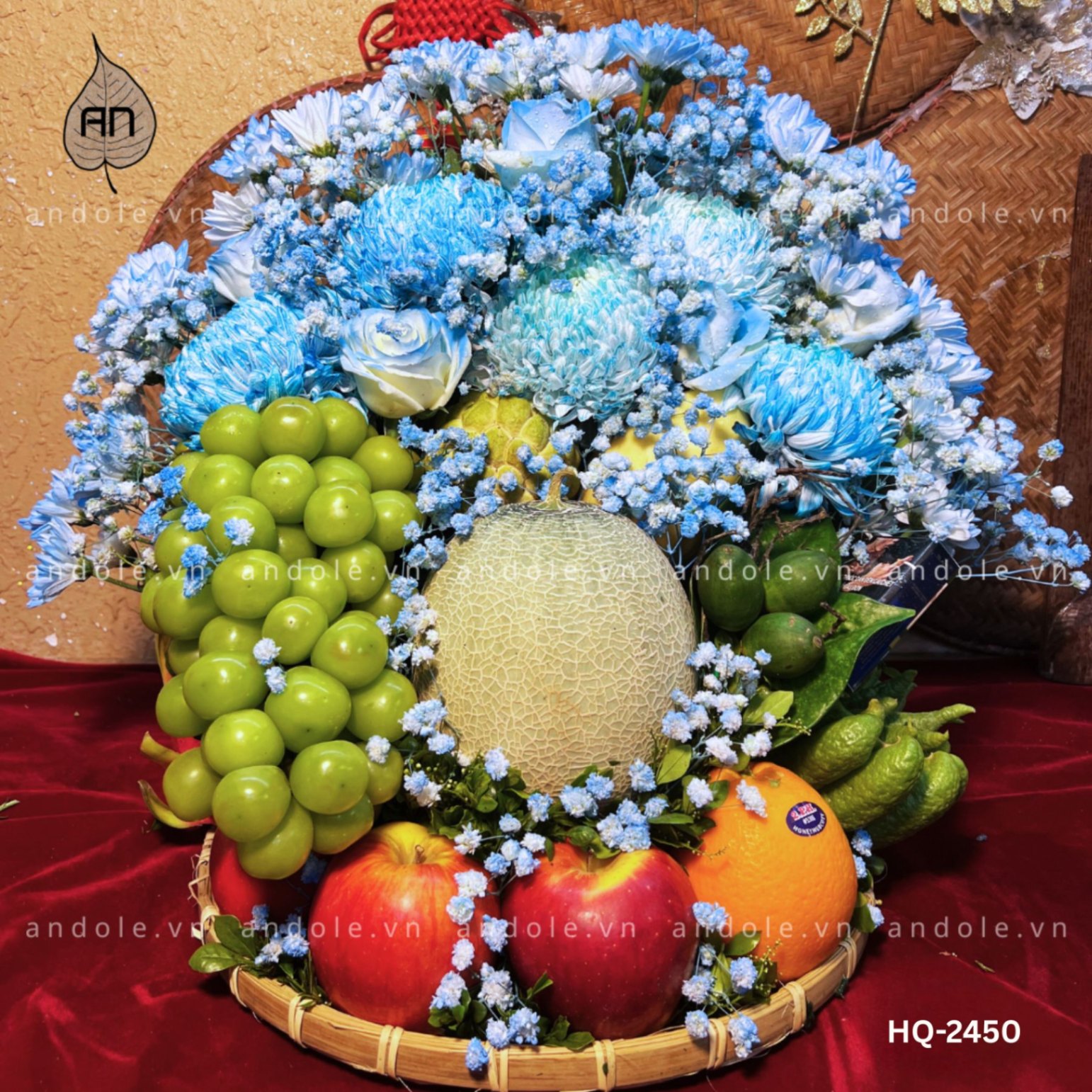 Mâm Hoa Quả Size 35cm - Mẫu 64